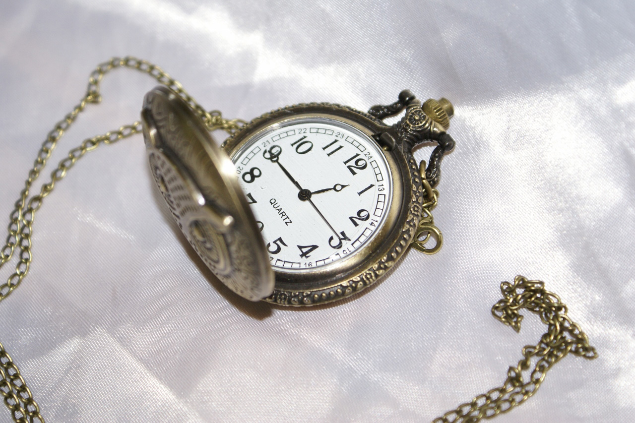 Antico orologio da tasca con gufo Quartz